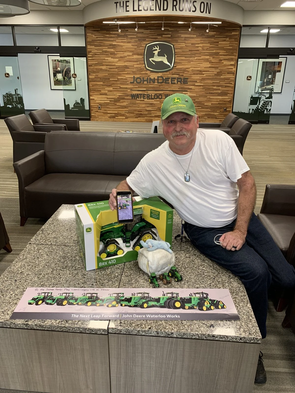 Keepsakes and new connections — the father left with pieces of the day his son never got to have