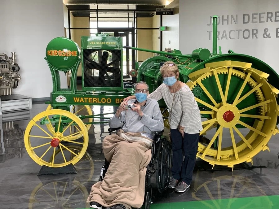 His wife made the call — the museum was closed, and we opened it anyway