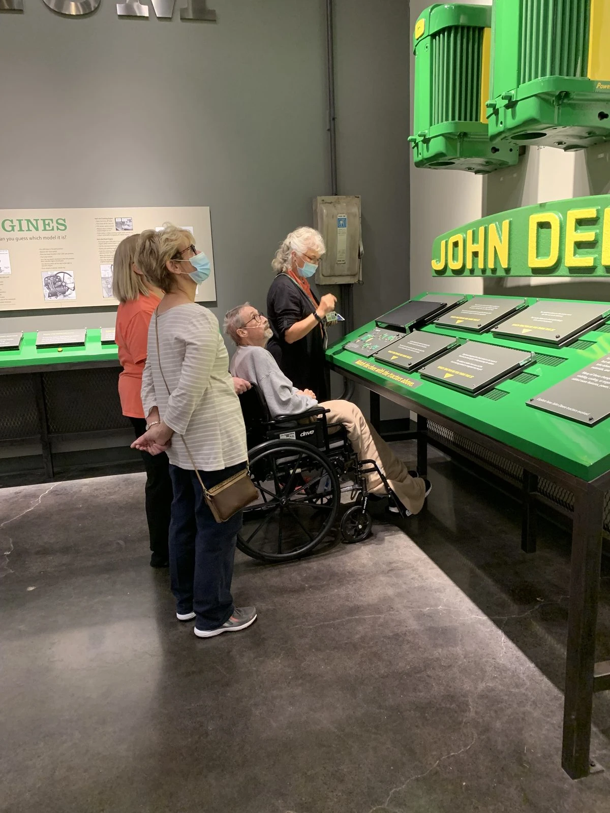 Walking through the John Deere Tractor and Engine Museum — a dying wish fulfilled